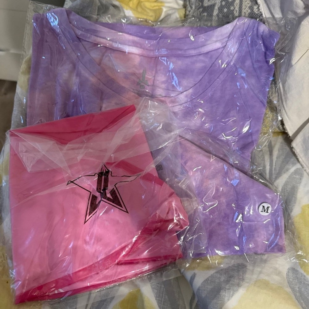 Jeffree Star Purple and Pink Women's Top